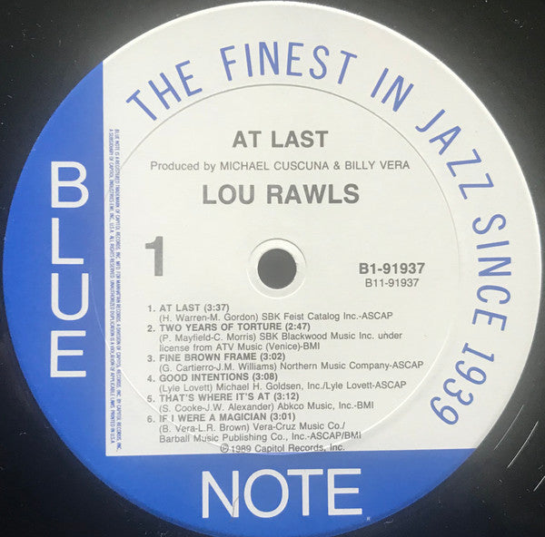 Lou Rawls - At Last