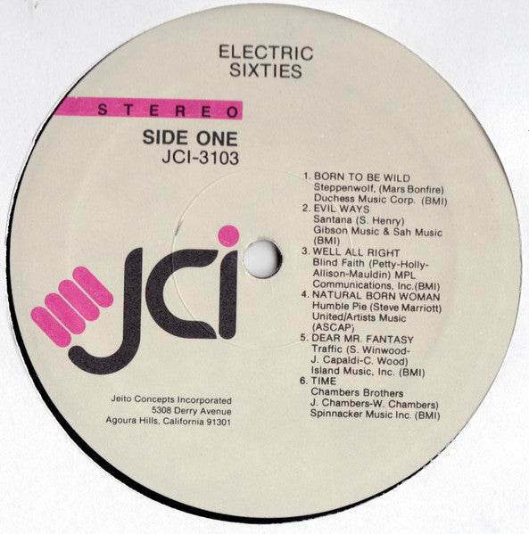 Electric Sixties - secondary