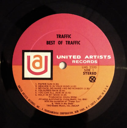 Best Of Traffic - secondary