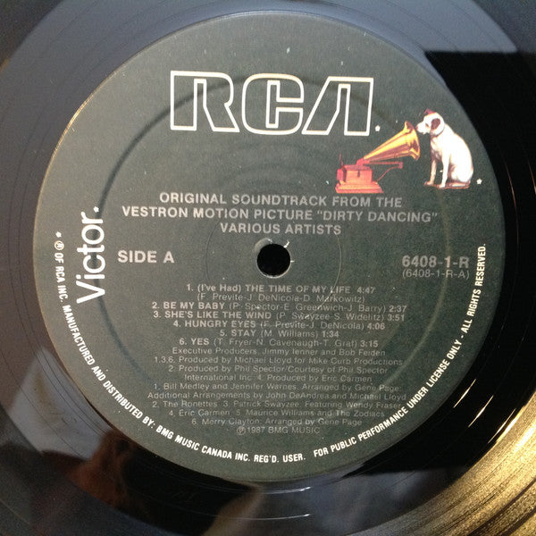 Original Soundtrack From The Vestron Motion Picture - Dirty Dancing - secondary