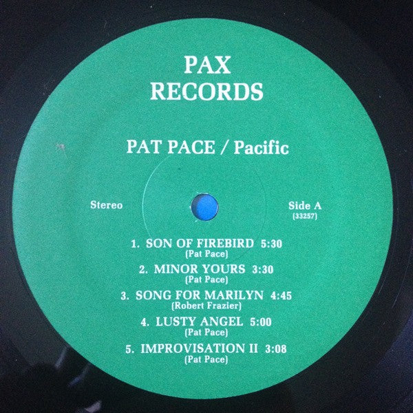 Pat Pace - Pacific