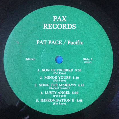 Pat Pace - Pacific
