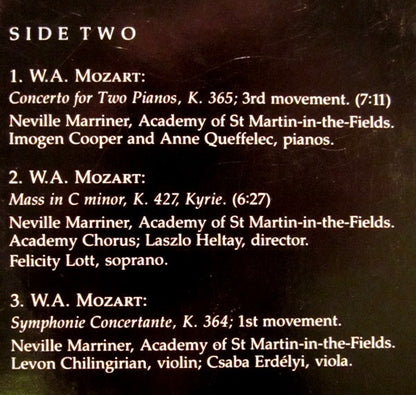 Sir Neville Marriner, The Academy Of St. Martin-in-the-Fields - Amadeus (Original Soundtrack Recording)