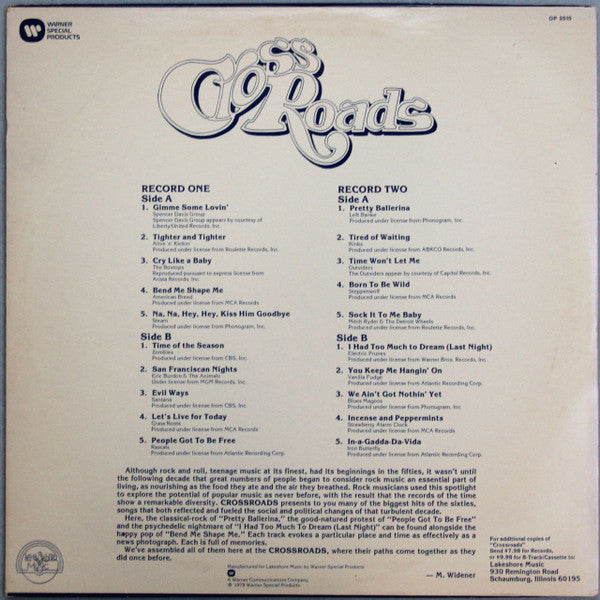 Crossroads - secondary