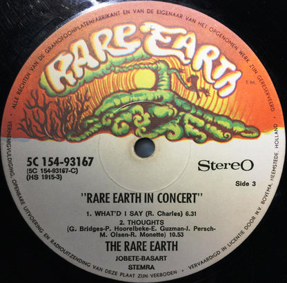 Rare Earth In Concert - secondary
