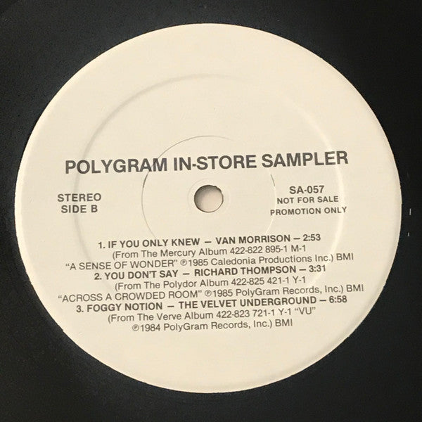 Polygram Records In-Store Play Sampler... - secondary