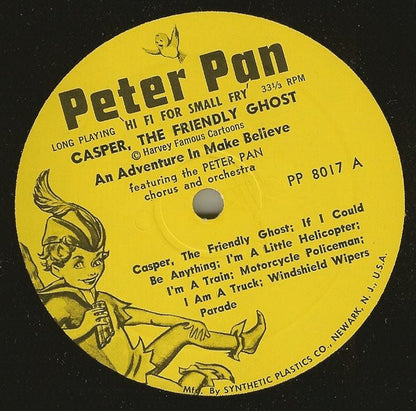 Casper The Friendly Ghost, Peter Pan Orchestra And Chorus - In A Musical Adventure In Make-Believe