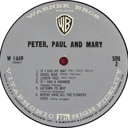 Peter, Paul And Mary - secondary