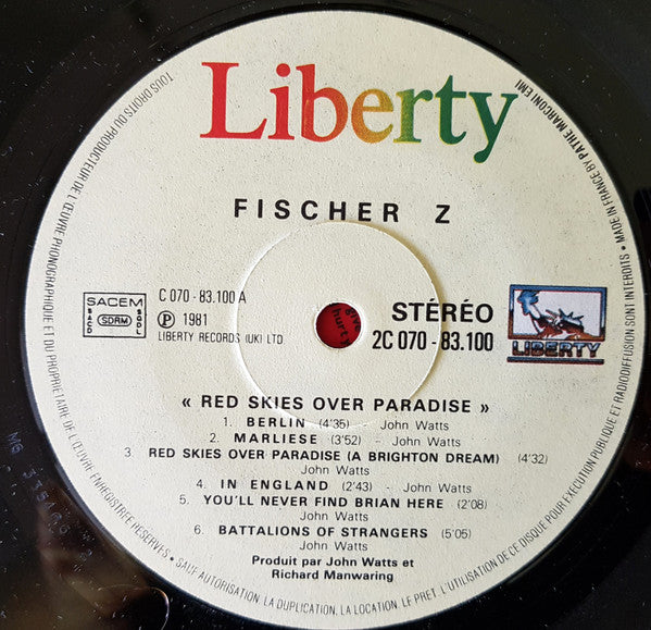 Red Skies Over Paradise - secondary