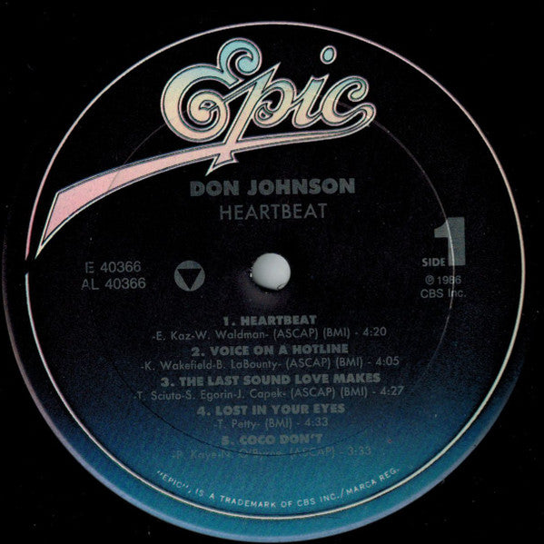 Don Johnson - Heartbeat