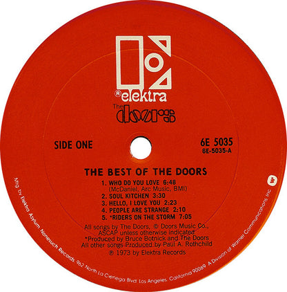 The Best Of The Doors - secondary