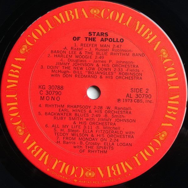 Stars Of The Apollo Theatre - secondary