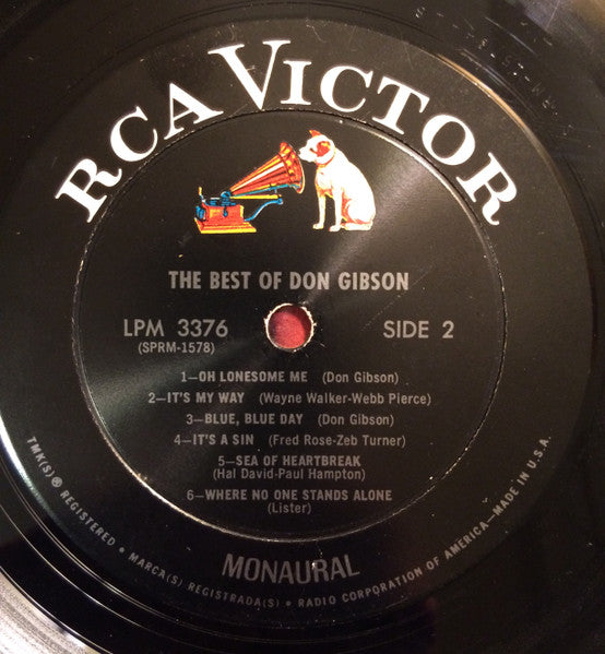 The Best Of Don Gibson - secondary