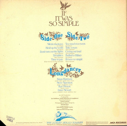 If It Was So Simple - secondary