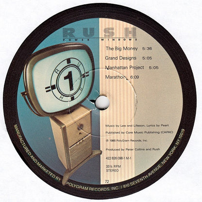 Rush - Power Windows