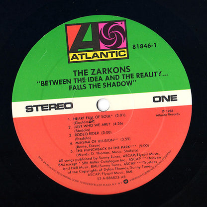 The Zarkons - Between The Idea And The Reality...Falls The Shadow