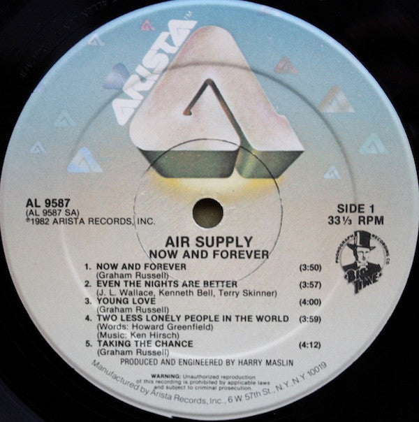 Air Supply - Now And Forever