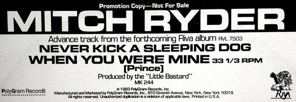When You Were Mine - secondary