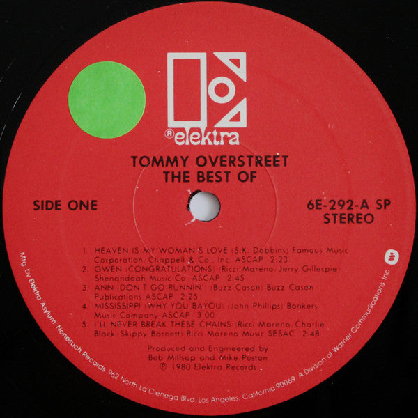 Tommy Overstreet - The Best Of