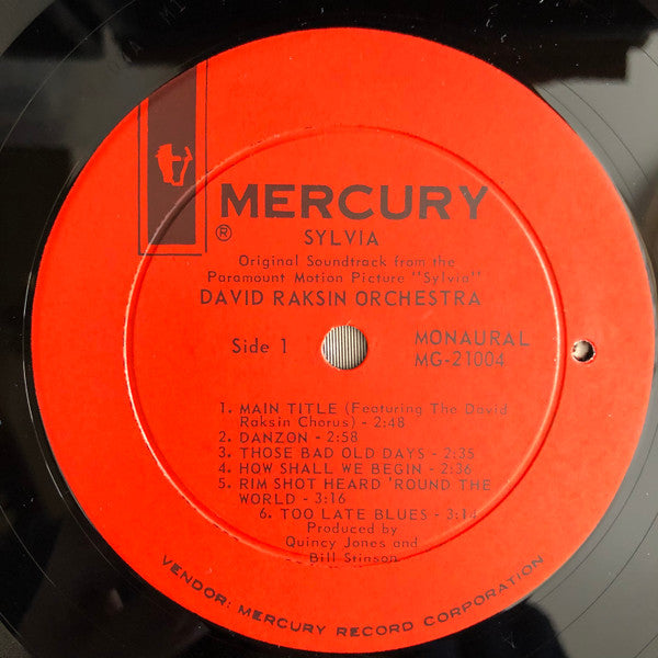 David Raksin Orchestra - Sylvia
