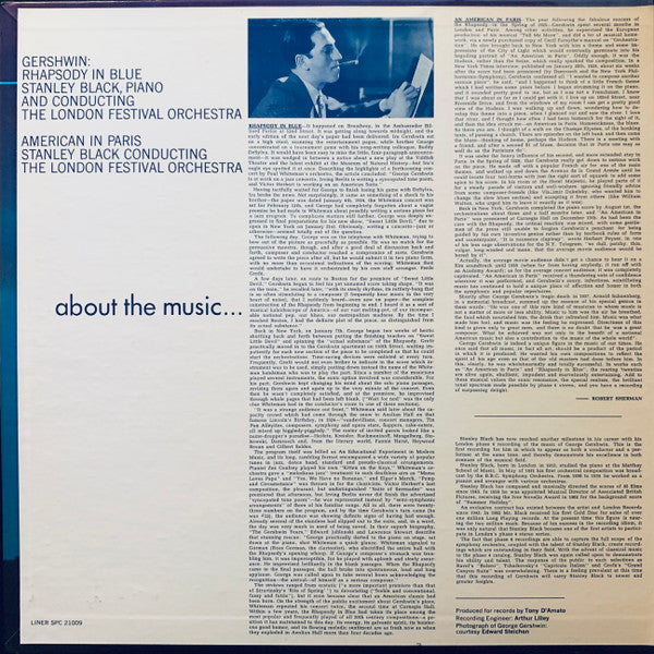 Rhapsody In Blue / American In Paris - secondary