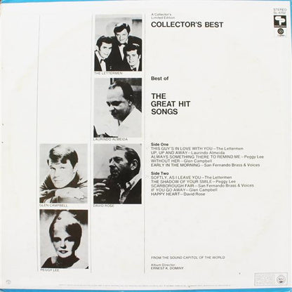 Various - Best Of The Great Hit Songs