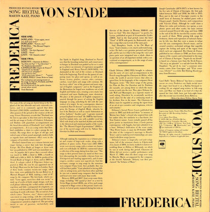 Frederica von Stade - Song Recital