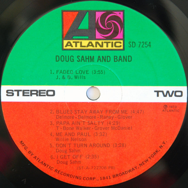 Doug Sahm And Band - secondary