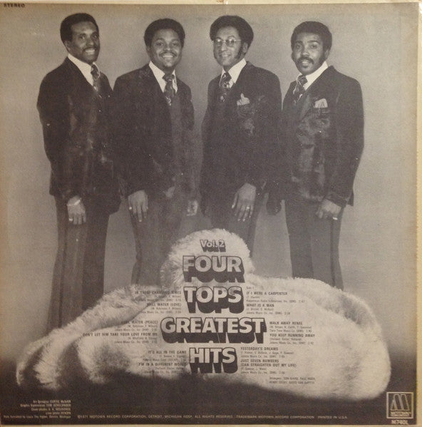 Four Tops Greatest Hits Vol. 2 - secondary