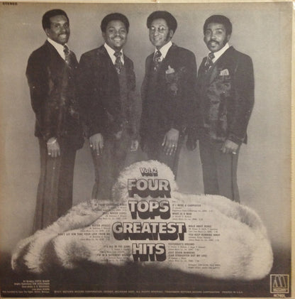 Four Tops Greatest Hits Vol. 2 - secondary