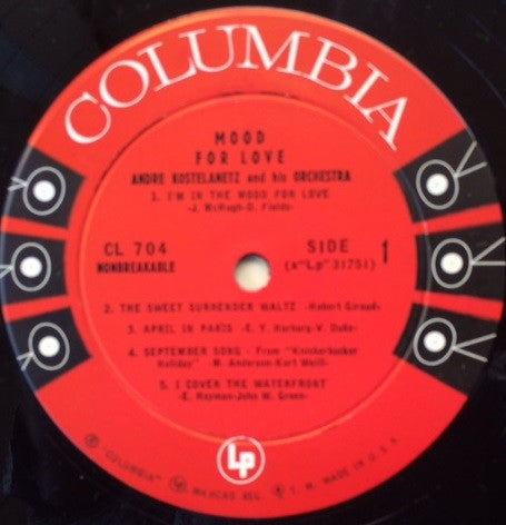 André Kostelanetz And His Orchestra - Mood For Love