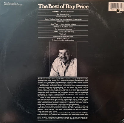 Ray Price - The Best Of Ray Price