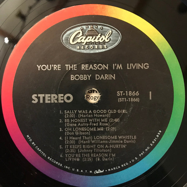 Bobby Darin - You're The Reason I'm Living