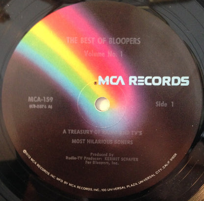 Kermit Schafer - The Best Of...Bloopers-Radio And Television's Most Hilarious Boners