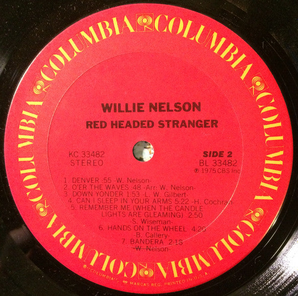 Red Headed Stranger - secondary