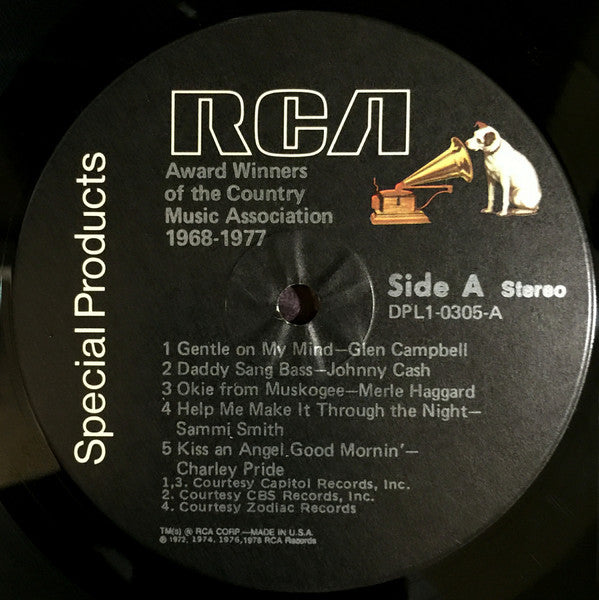 Award Winners Of The Country Music Association 1968-1977 - secondary