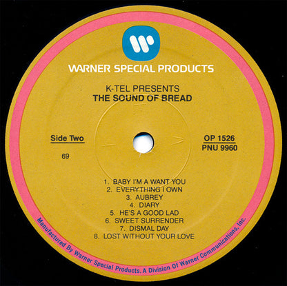 Bread - The Sound Of Bread- Their 16 Finest Songs
