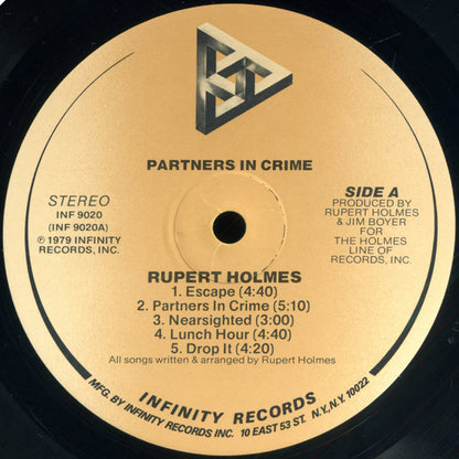 Rupert Holmes - Partners In Crime