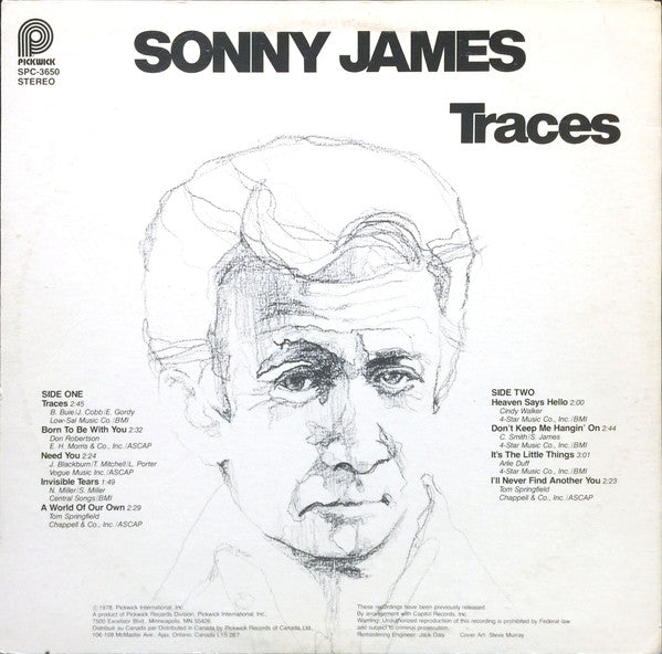 Sonny James - Traces