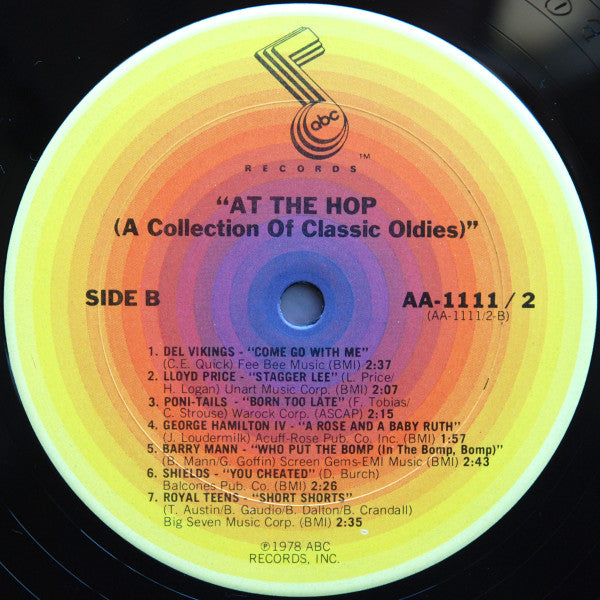 At The Hop (A Collection Of Classic Oldies) - secondary