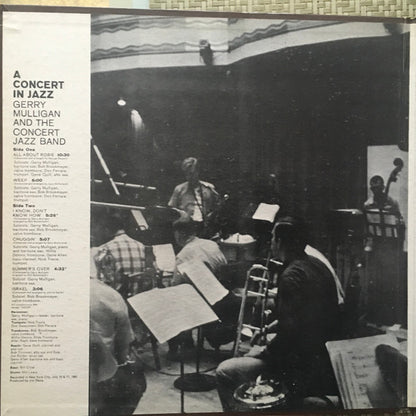 Gerry Mulligan & The Concert Jazz Band - Gerry Mulligan Presents A Concert In Jazz