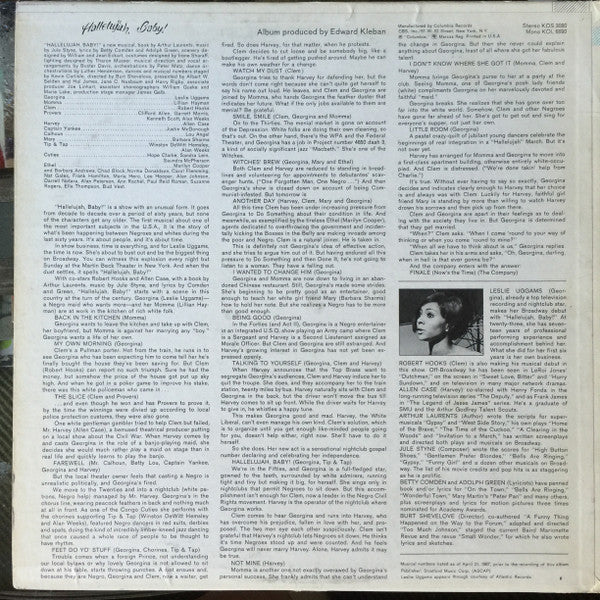 "Hallelujah Baby!" Original Broadway Cast, Leslie Uggams, Robert Hooks, Allen Case - Hallelujah, Baby!