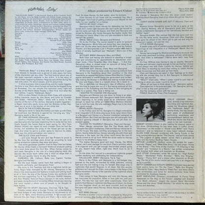 "Hallelujah Baby!" Original Broadway Cast, Leslie Uggams, Robert Hooks, Allen Case - Hallelujah, Baby!