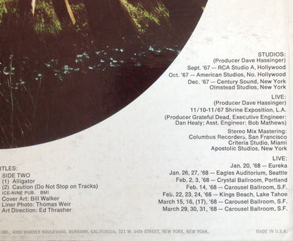 Anthem Of The Sun - secondary