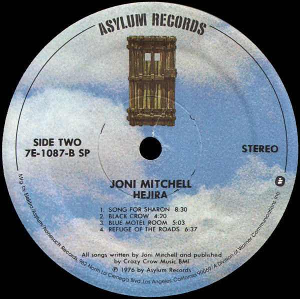 Joni Mitchell - Hejira