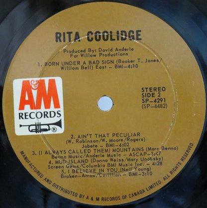 Rita Coolidge - secondary