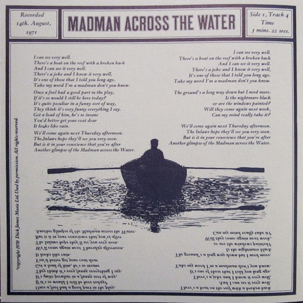 Madman Across The Water - secondary