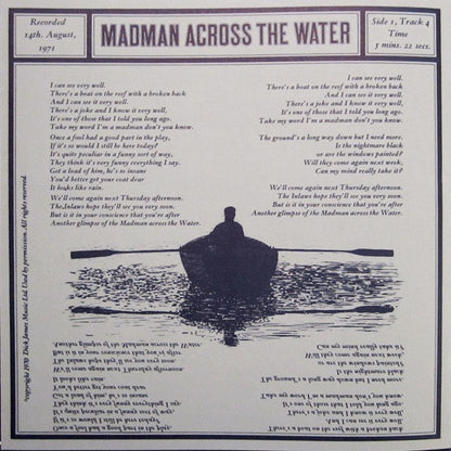 Madman Across The Water - secondary