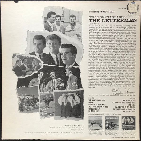 The Lettermen - College Standards