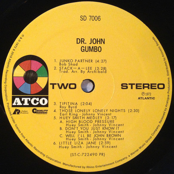 Dr. John's Gumbo - secondary
